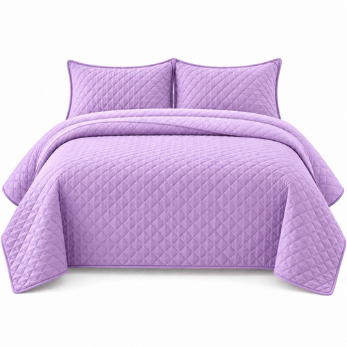Dyed reversible bedspread - reversible,