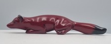 Royal Doulton "Centenary" issue flambe stalking fox 13cm long