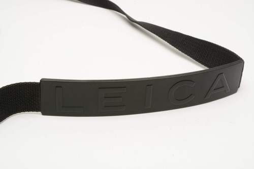 Leica black camera neck - neck, strap