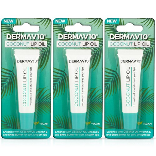 Dermav10 coconut lip oil - dermav10,