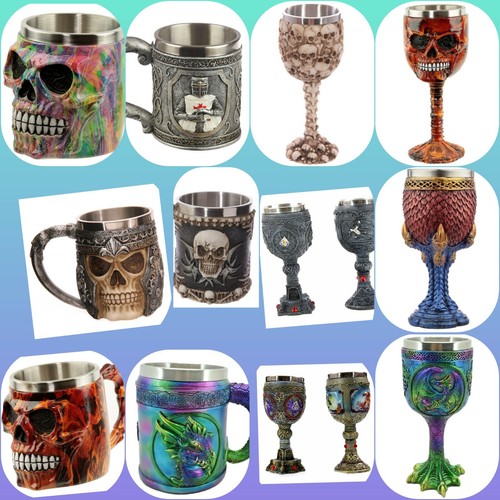 Large mug goblet tea coffee - goblet,
