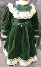 DRESS FOR ANTIQUE DOLL, DOLL