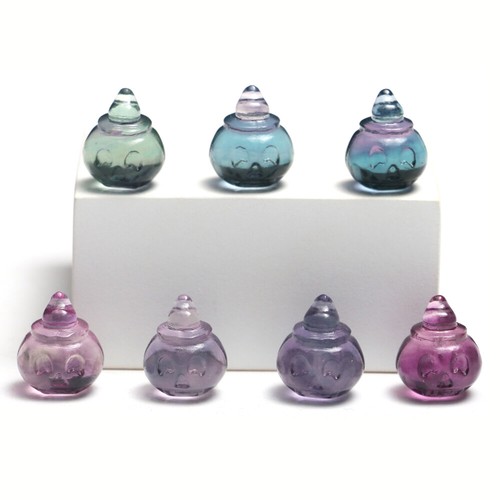 Natural mini fluorite carving - natural,