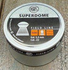 RWS Superdome Airgun Pellets .22/5.5mm Qty 500