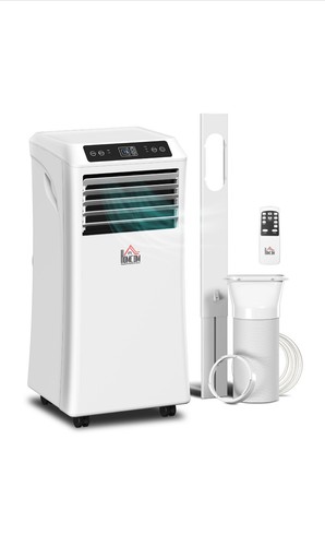 Homcom 9000 btu portable air - btu,