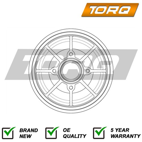 Brake drum rear torq - brake,