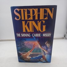 Stephen King The Shining, Carrie & Misery Hardcover Collection 1992 3 Books In 1