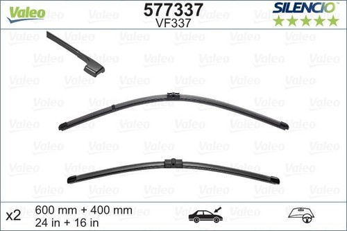 Valeo 577337 wiper blade front - valeo,