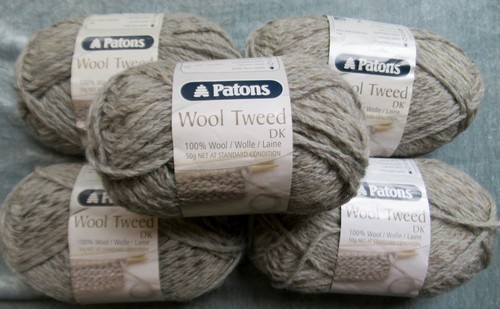250 grams patons wool tweed - wool,