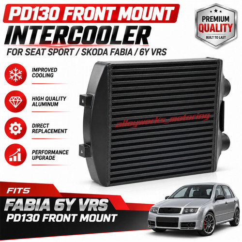 Pd130 front mount intercooler - front,