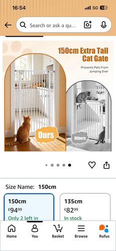 Extra tall dog cat - extra,