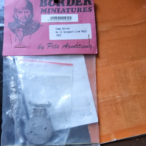 Border miniatures 54mm - border, 1:32