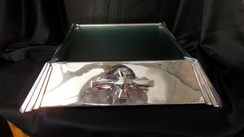 Art deco plateau mirrored - art,