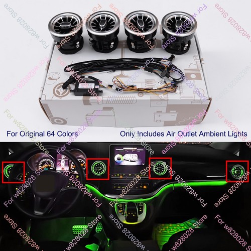 Colors front air vent led - 64,