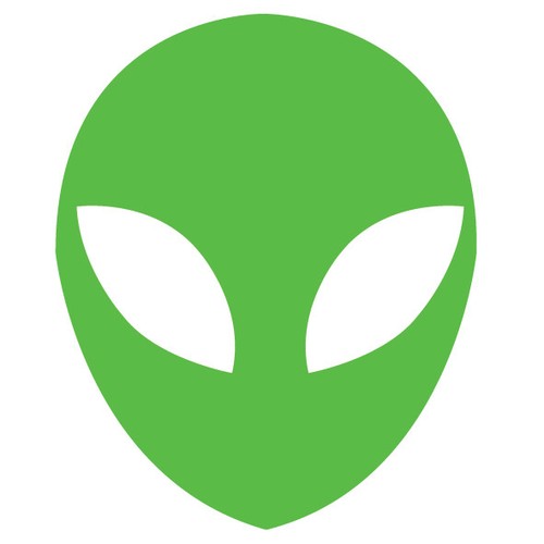Alien head car - alien,