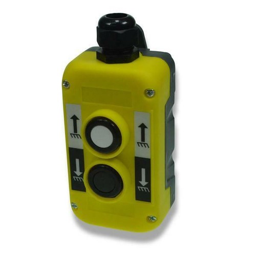 Two button control box - button,