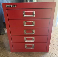 Bisley 5 Drawer Steel Desktop