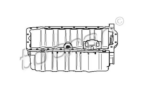 Oil pan 112 - topran, for