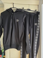 Umbro Retro 80s Full Tracksuit Mens Small