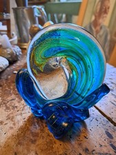 Mdina Glass Knot Sculpture Sea