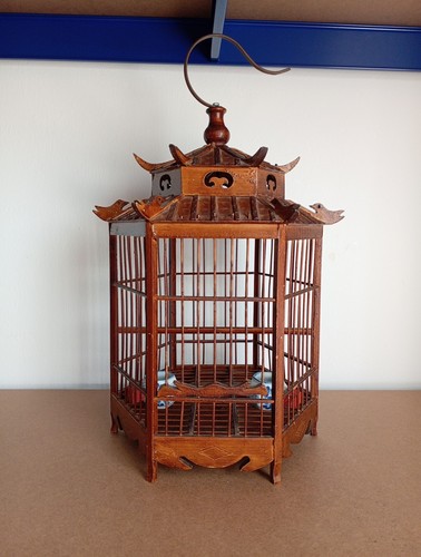 Chinese bamboo hexagonal bird - hexagonal,