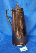 original Victorian, arts and crafts W.A.S Benson Copper Insulated hot water  Jug