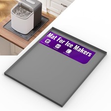 Ice Makers Countertop Mat,Portable Mini Counter Top Nugget Ice Maker Waterpro...