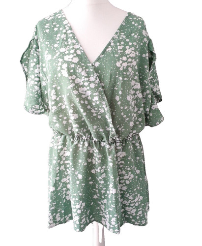 Bloomchic woman green dipped - green,
