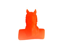 Orange Horse Head Tow Ball