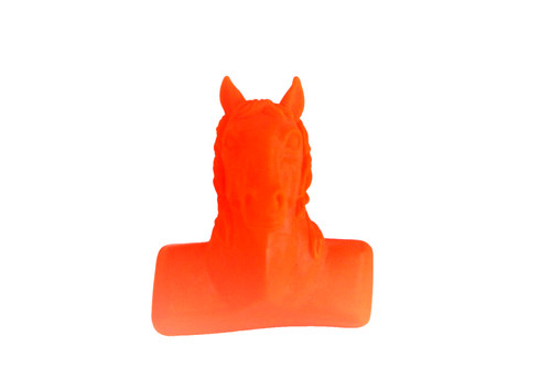 Orange horse head tow - tow, ball