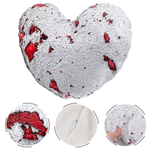 Library sequin pillowcase - library,