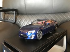 AUTOART 1/18  TOYOTA GT86  LHD EUROPEAN VERSION (BLUE SILICA) 78775 READ LISTING