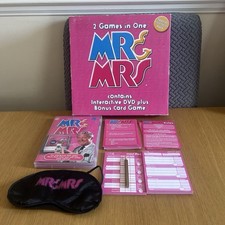Mr & Mrs Game 2003 DVD & Card Game Special Presentation Pack Rare Find