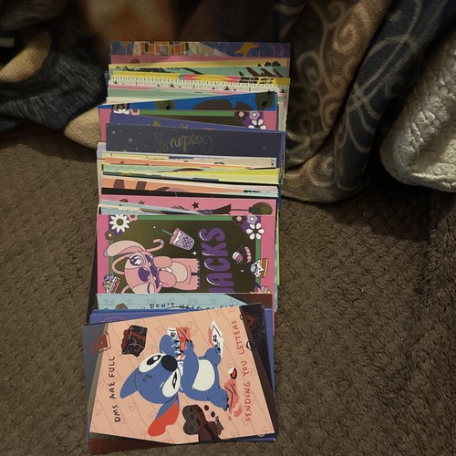 Disney stitch photocards - disney,