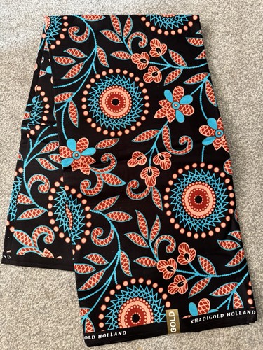 Ankara fabric floral - ankara,