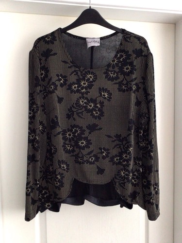 Joseph ribkoff black and - black, gold