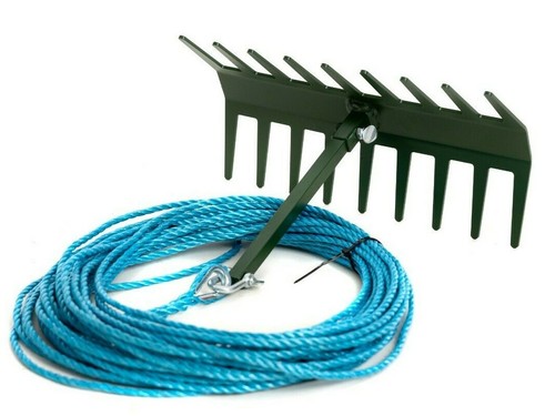 Lake pond weed rake - lake,