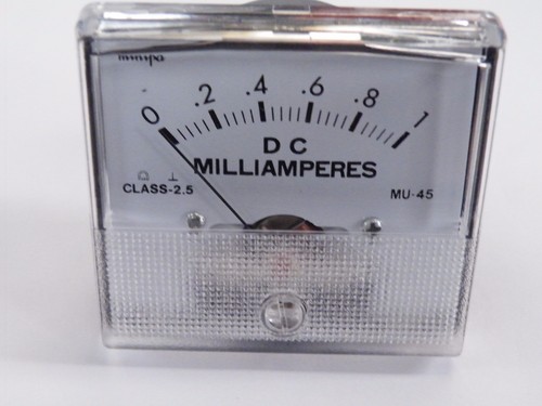 Panel meter 1ma - 1ma, scaled
