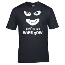 LEAGUE OF GENTLEMEN "YOU'RE MY WIFE NOW" T SHIRT
