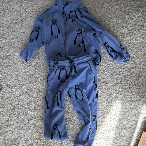 Mini rodini blue black penguin - mini,