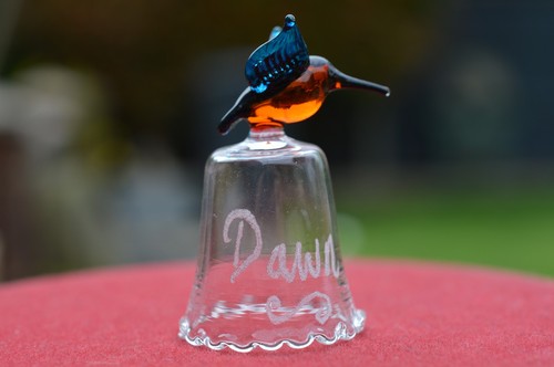 Vintage glass thimble - vintage,
