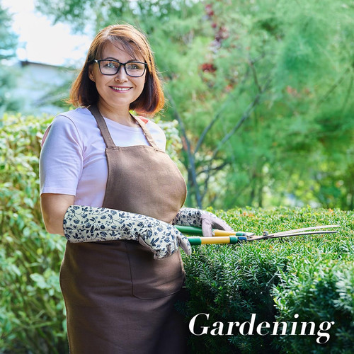 Gardening gloves long sleeve - gloves,