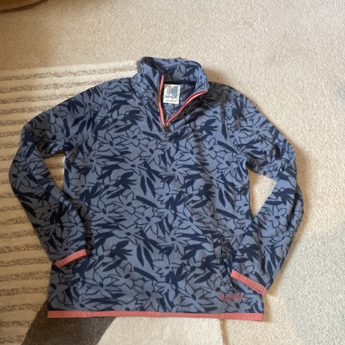Weird fish quarter zip top - fish,