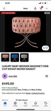 LUXURY BABY BEDSIDE BASSINET