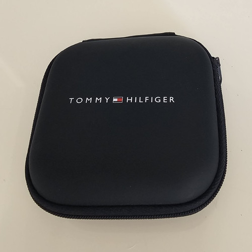 Tommy hilfiger black faux - tommy,
