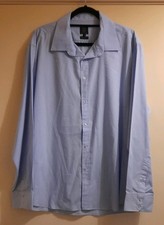 Men's Taylor & Wright Shirt Regular Fit Collar 18" Good Condition
