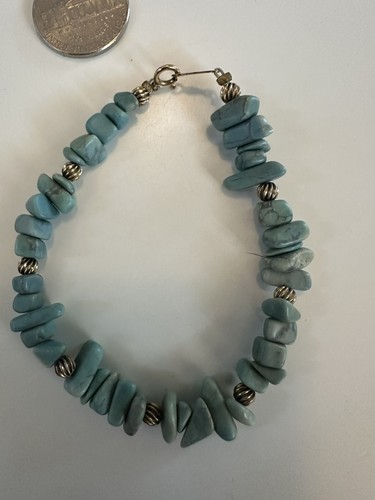 Arizona turquoise and silver - turquoise,