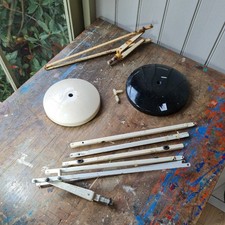 Herbert Terry Anglepoise Lamp Spares job lot bases arms forks