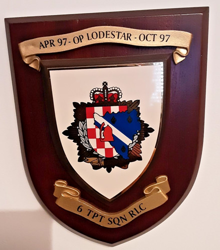 Crest wall plaque - crest, effer