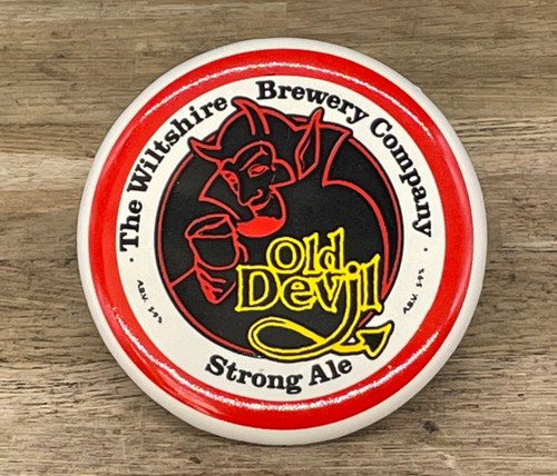 Vintage ceramic old devil - old,